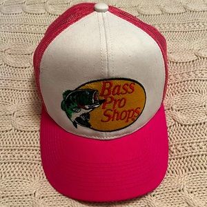 Pink Bass Pro Trucker Hat